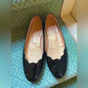 fs/ny Patent Leather “Jigsaw” Scallop Flats